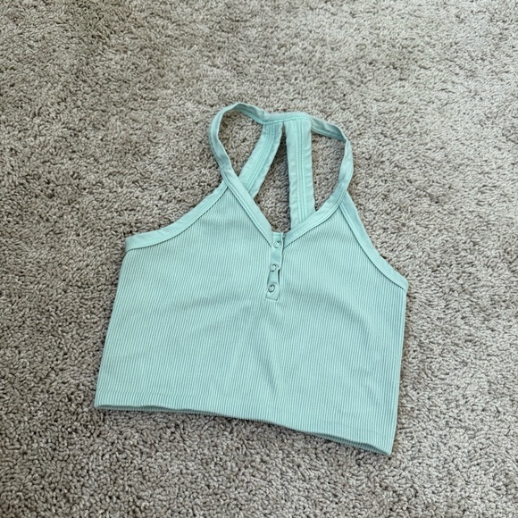 FP Movement by Free People Tops - FP Movement by Free People Free Throw Henley Mint Size Medium
